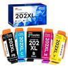 Fooylen 202XL Compatibile Multipack per Cartucce Epson 202 XL per Cartucce Epson XP 6100 per Epson Expression Premium XP-6000 XP-6105 XP-6005 XP-6001 (1 Nero, Ciano, Magenta, Giallo, Foto Nero)