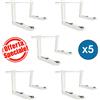 PEZZI 5 STAFFE PER CLIMATIZZATORE KG 150 COMPLETA DI PROFILO 450X375X780 PER MONO - DUAL SPLIT