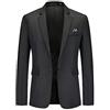 BOTCAM Giacca da uomo, vestibilità normale, blazer, giacca da uomo, vestibilità regolare, da uomo, colore nero, vestibilità normale, smoking, giacca da uomo, colore grigio, slim fit, S, M, L, XL, XXL, 3XL, Z