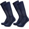 Ciocca 2 o 4 Paia di Calze Tecniche Estive Coolmax Unisex, Calze Lunghe Traspiranti per Attività Sportive e Outdoor, Comfort Termico e Rinforzi Anatomici, Made In Italy [CSCOUT7E_085_IV_2]