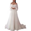 tinbarry Donna Vestiti Cerimonia Eleganti Lunghi Curvy Scollo V Abiti da Damigella Senza Maniche Vestiti Matrimonio Tinta Unita Abito da Sera Cocktail Mare Spiaggia