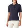 GANT SLIM SHIELD SS PIQUE POLO, Polo Donna, Blu ( EVENING BLUE ), L