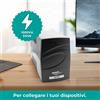 Machpower UPS 1000VA/510WPLAST 1*12V/8Ah, 2*OUTPUT, 1*USB, Protezione RJ, SOFTW.