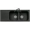 PLADOS PL1162 Serie Atlantic Lavello Fragranite Cucina Incasso 2 Vasche con Gocciolatoio