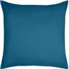 STOF - Federa - Dimensioni 63 x 63 cm - 100% Cotone Certificato Oeko-Tex - Ottima Qualità - Colore Petrolio - Modello Eden - Biancheria da letto per la casa - Morbida e confortevole - Unisex - Unisex