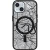 OtterBox Custodia trasparente con custodia colorata Grip Edge per iPhone 15 - LONDRA (nero)