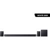 Samsung Soundbar HW-Q990F/ZF Serie Q, 23 Speaker, Wireless, Dolby 5.1ch, Audio a 11.1.4 Canali, DTS:X, Surround Sound Expansion, Active Voice Amplifier Pro, Q-Simphony,Titan Black, 2025, 2025 SERIE Q