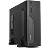 NOX XTREME PRODUCTS Mini Tower LITE070 -NXLITE070- Mini Tower con alimentatore da 500 W, USB 3.0, ventola da 80 mm, Micro ATX; ITX, pannello frontale spazzolato, nero