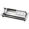 Kindermann 7492000063 cassetta di scarico Tipo F Acciaio inox, Bianco [7492000063]