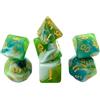 Dice4friends DIC17596 - Set dadi Spring Breeze (7)