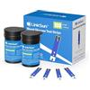 LinkSun Strisce Glicemia *100, compatibili con i glucometri G-425-1, G-425-3, G-425-2V. Misurazione accurata, risultati in 5 secondi, 2 flaconi da 50 striscette