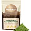 Sevenhills Wholefoods Polvere Di Tè Verde Matcha Cerimoniale Giapponese Crudo Bio 200g