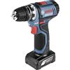 Bosch Professional MP GSR 12V-15 FC 06019F6006 Trapano avvitatore a batteria 12 V Li-Ion incl. seconda batteria, incl.