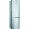 Bosch - Serie 4 KGV39VLEAS Frigorifero combinato da libera installazione 201 x 60 cm Metal look Classe e. Capacità netta totale: 343 l. Cerniera