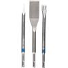 Bosch Professional Set da 3 Pezzi di Scalpelli Long Life sds plus, per Calcestruzzo, Mattone, Mattone Pieno, 0/20/40mm, Accessorio per Martelli Perforatori