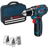 Bosch - Avvitatore a Batteria Litio Gsr 12V-15