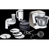 Bosch MUM5XW20 mum 5 - Robot da cucina de, bilancia integrata, grande ciotola in acciaio inox (3,9 l), set professionale dede pastry, food processor,