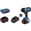 Bosch - Avvitatore a impulsi a batteria gds 18V-1050 hc con 2x batteria ProCORE18V 8.0Ah in l-boxx