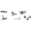 Bosch - SmartPower Tritacarne, 350 w, Acciaio inox, Bianco