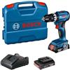 Bosch - gsb 18V-45 Trapano a percussione Brushless 18 v con due batterie