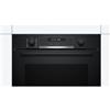 Bosch HBA578BB0 Serie 4 - Forno da incasso/A / 71 L/Nero/Porta a battente/Display LCD / 10 tipi de riscaldamento, AutoPilot 10 / Pirolisi/Aria calda