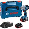Bosch Avvitatore a impulsi a batteria Bosch GDS 18V-450 HC, 2x 5,0 Ah + caricabatterie in L-BOXX