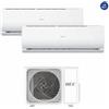 Haier - Climatizzatore condizionatore dual split inverter modello tide plus r32 9000+12000 btu a++/a+ hec by