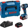 Bosch - Avvitatore a impulsi a batteria gds 18V-330 hc, 2x 5,0 Ah + caricabatterie in l-boxx