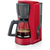 Bosch - caffettiera con filtro 15 tazze 1200w rossa/nera - TKA2M114