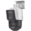 Hikvision DS-2SE3C404MWG-E/14(2.8mm) - SPEED DOME IP 4 4X WDR 120dB PTZ+PANORAMICA 4+4MP SMART HYBRID LIGHT