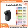 Insta360 New GO 3S - 4K Tiny Camera, portatile e Versatile, vivavoce, POV, montaggio ovunque, stabilizzazione - GO 3S-128GB-BK