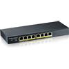 Zyxel Switch Zyxel Serie PoE+ GS1900-8HP gestito intelligente/8porte/Gigabit Ethernet 1Gbps Nero [GS1900-8-EU0102F\GS1900-8-EU0101F]