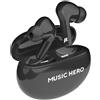 Sbs Auricolari Sbs Go Pods TWS X-Beat TWS/Bluetooth per musica/chiamate con microfono Nero [MHTWSBEATBTNORK]