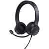 Trust Cuffie Trust Ayda A Padiglione Usb-a per Musica/Chiamate con microfono Nero [25089]