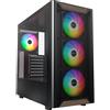 Montech Case Montech XR Wood Midi-Tower ATX Nero [XR WOOD (B)]