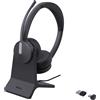 Yealink Cuffie Yealink BH70 Wireless/Bluetooth Padiglione per ufficio con microfono Nero [1208701]