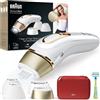 Braun Silk·expert Pro 5 Epilatore Luce Pulsata, Depilatore Corpo Donna, Alternativa al Laser Peli, Con Custodia, Rasoio Donna Venus, 4 Testine, Luce Pulsata Braun, Idea Regalo, PL5382