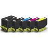 TONERSSHOP EPSON 202XL Kit 5 Cartucce Compatibili Per Epson Expression Premium XP-6000 XP-6005 XP-6100 XP-6105