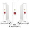 Fritz! Repeater MESH Set 4200 3 pack Mesh Dual Band White e Red 20003109