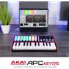 AKAI APC Key 25 MKII CONTROLLER MIDI USB ABLETON LIVE con 40 PAD RETROILLUMINATI