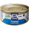 Vetline Vet Line Tonno al Naturale 70g Umido per Gatti