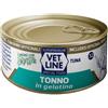 Vetline Vet Line Tonno in Gelatina 70g g Umido per Gatti