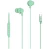 Celly, Cuffie Auricolari In Ear con Filo USB-C, Con Tasto di Risposta, Controllo del Volume, Microfono Integrato - Verde