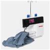 Bernina L 890 Taglia Cuci Professionale Combo con Infilatura ad Aria