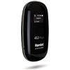 Hamlet HHTSPT3GM42 Router HotSpot 3G GSM 43,2 Mbps con slot Sim card, Schermo OLED e Micro SD Sharing
