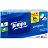 Tempo Fazzoletti Tascabili Classic - 4 veli - 56 pacchetti da 9 fazzoletti