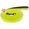 Ferribiella Guinzaglio in Silicone e Nylon (2 cm x 10 m) - Giallo