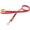 Ferribiella Guinzaglio Fuss Confort Nero (1,5X120 cm) - Rosso