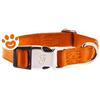 Ferribiella Dog Collare Regolabile Nylon (10X20-35 cm) - Arancione