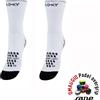 FLOKY calze S-MASH 2.0 Calza padel e tennis XS/S BIANCO con Overgrip padel SANE Omaggio